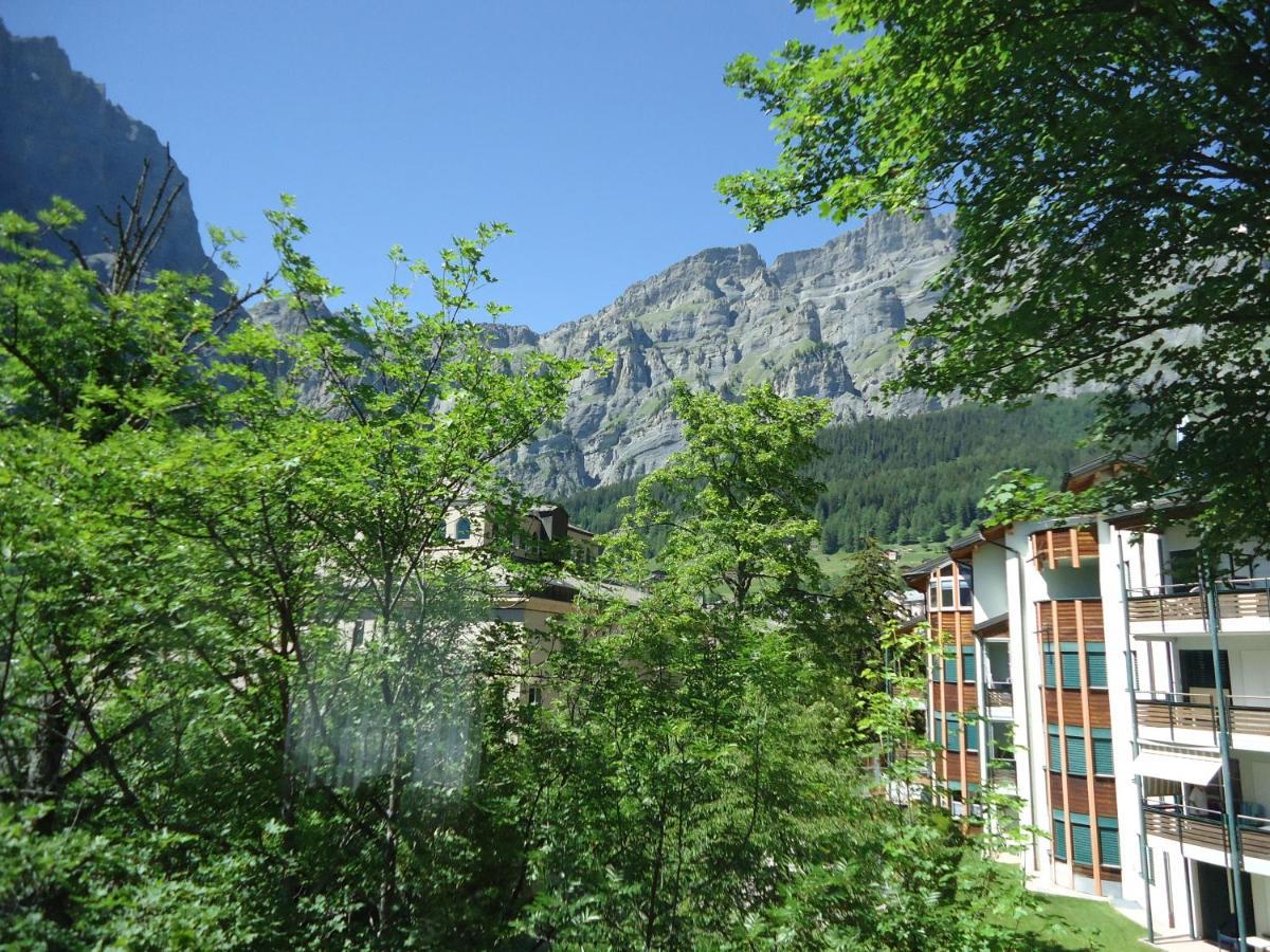 Hotel Quellenhof Leukerbad Bagian luar foto
