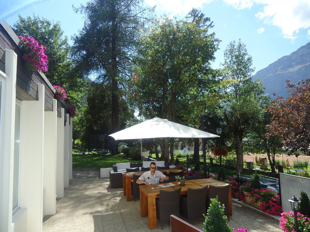 Hotel Quellenhof Leukerbad Bagian luar foto