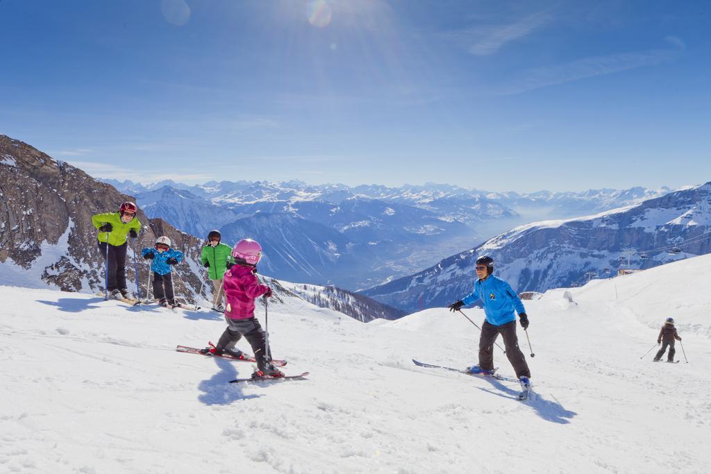Hotel Quellenhof Leukerbad Bagian luar foto