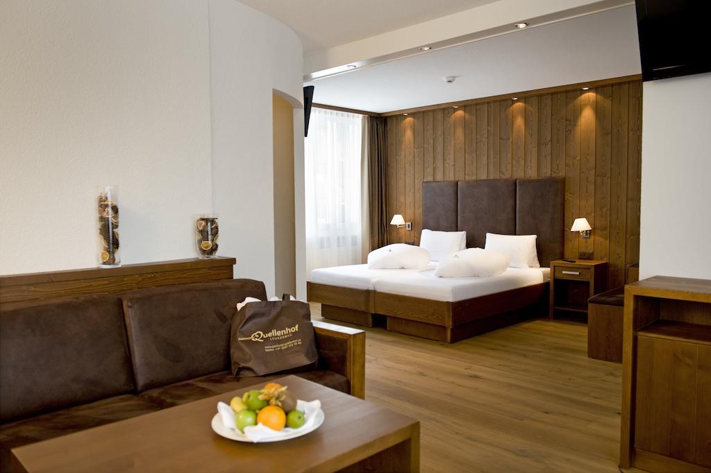 Hotel Quellenhof Leukerbad Bagian luar foto